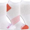 Fruit Of The Loom Womens Breathable Cotton Mesh No Show Socks 3-Packs