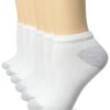 Fruit Of The Loom Womens Core 6-pack Cushioned No Show Socks