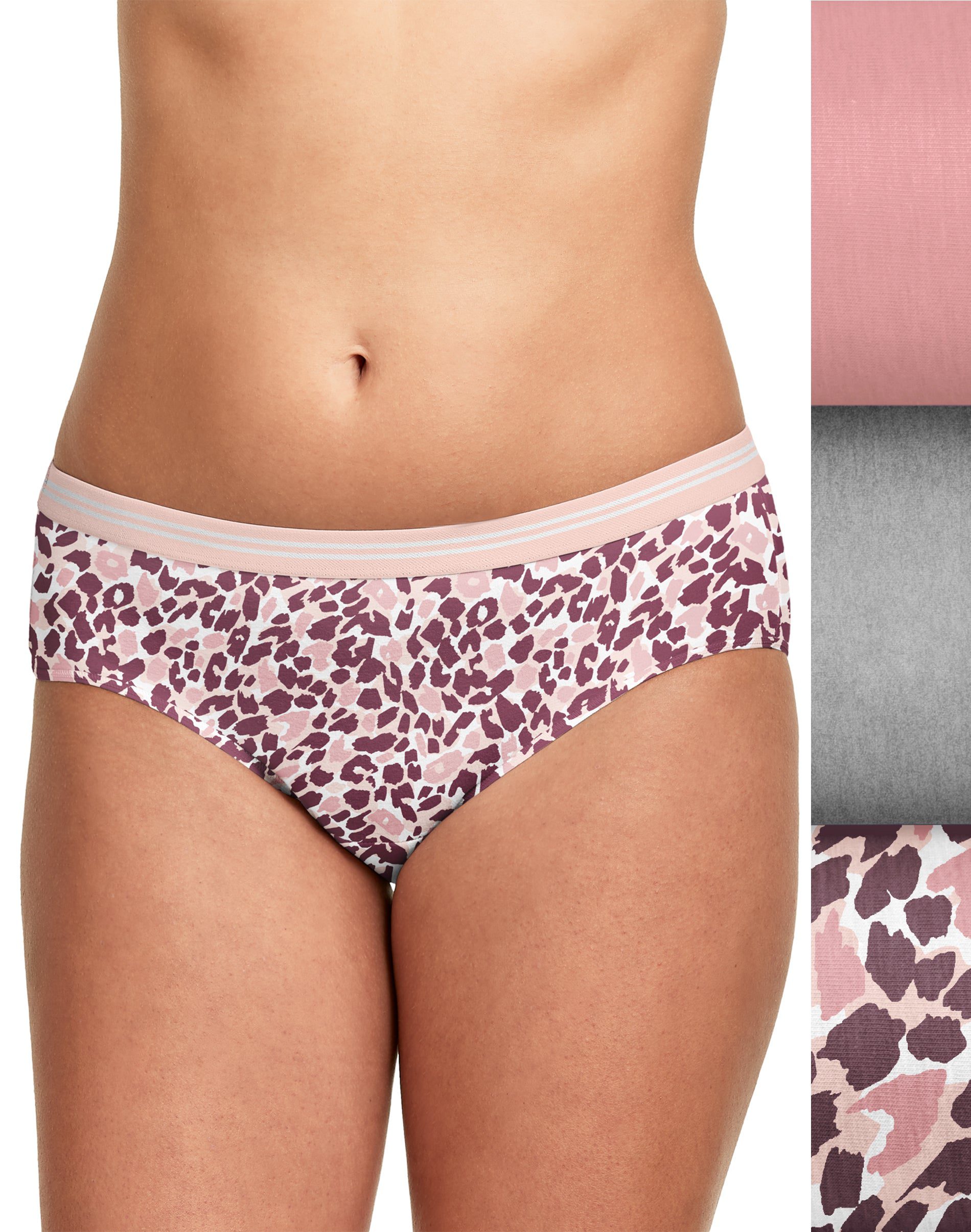 HANES Women's Ultimate Constant Comfort X-Temp Bikini Briefs, 3-Pack