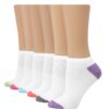 Hanes Womens Cool Comfort® Cushioned No Show Socks 6-Pack