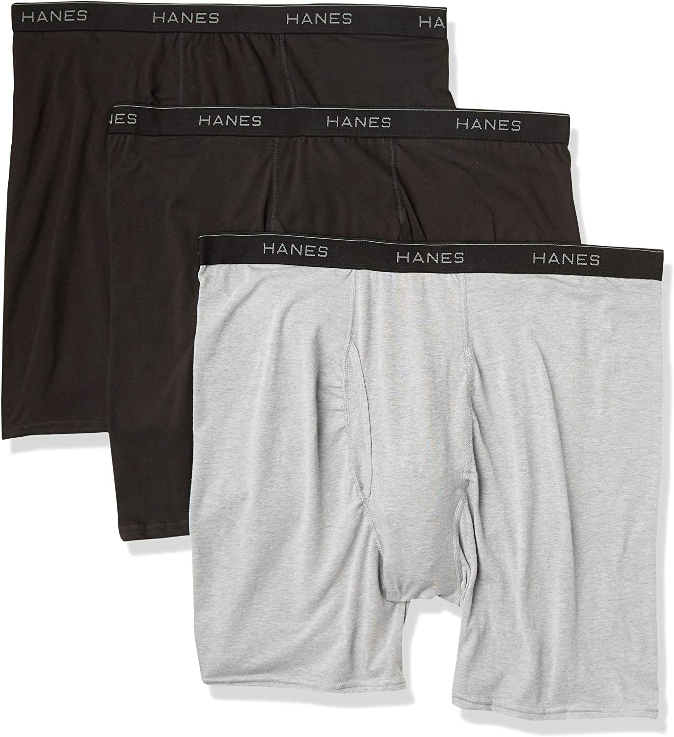 Hanes Mens Stretch Boxer Briefs 3 Pack Apparel Direct Distributor