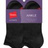 Hanes Womens Ultimate Ankle Socks 6-Pack