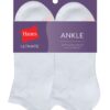 Hanes Womens Ultimate Ankle Socks 6-Pack
