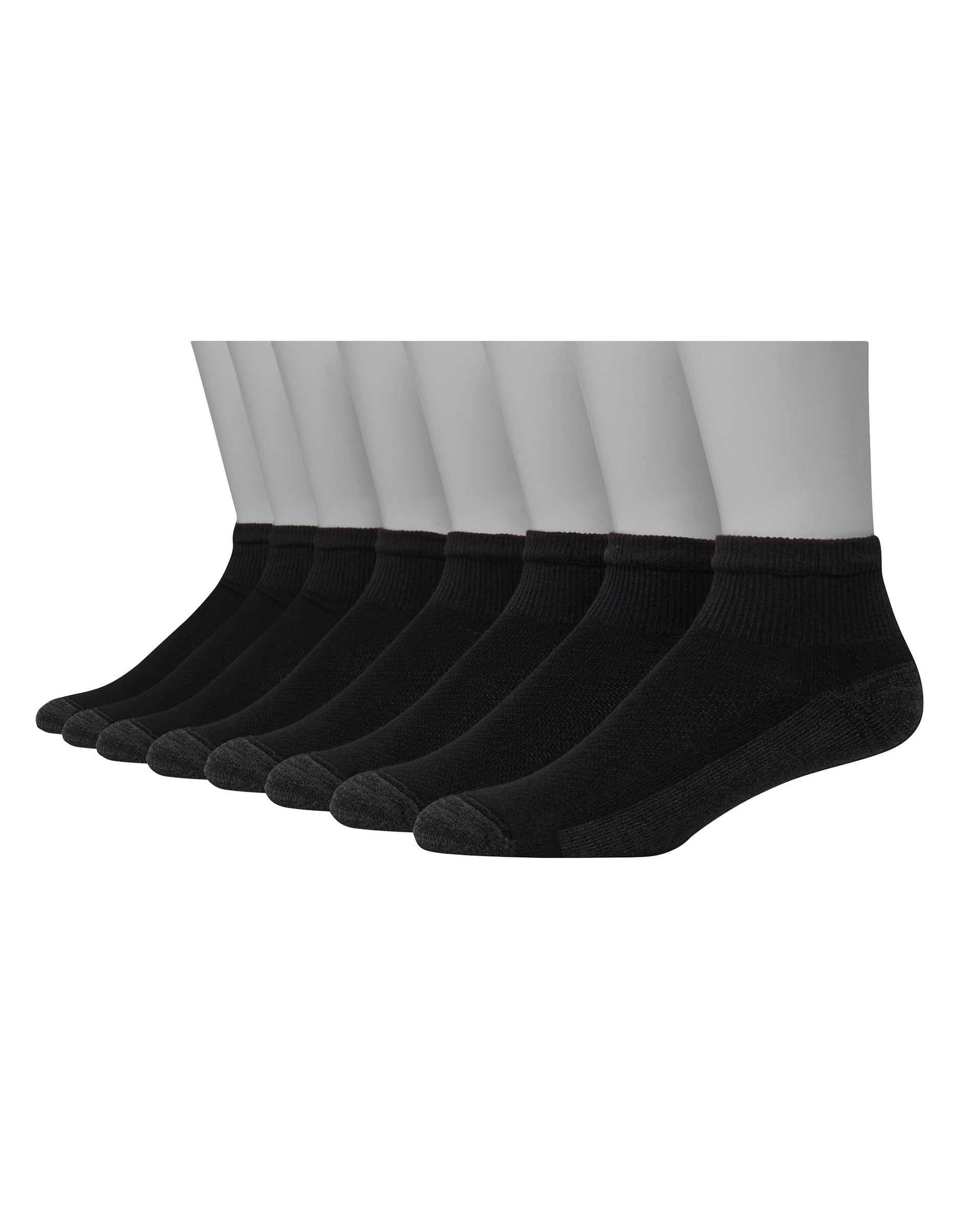 Hanes Mens Ultimate® FreshIQ® X-Temp® Ultra Cushion Ankle Socks 8-Pack ...