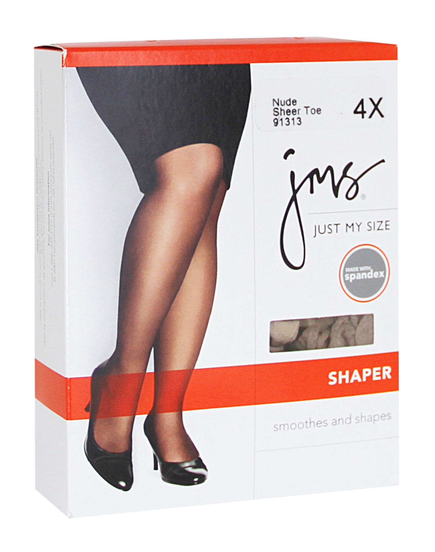 JMS Womens Shaper with Silky Leg 4-Pack - Apparel Direct Distributor