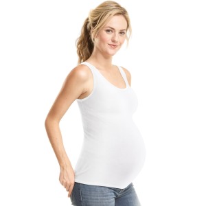 Playtex Womens Maternity Essential Tank Top 2-Pack