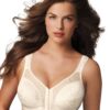 Playtex Womens 18 Hour 4695 Front-Close Wirefree Bra With Flex Back