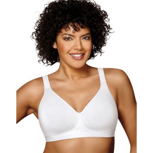 Playtex Womens 18 Hour 474C Cotton Stretch Ultimate Lift & Support Wirefree Bra