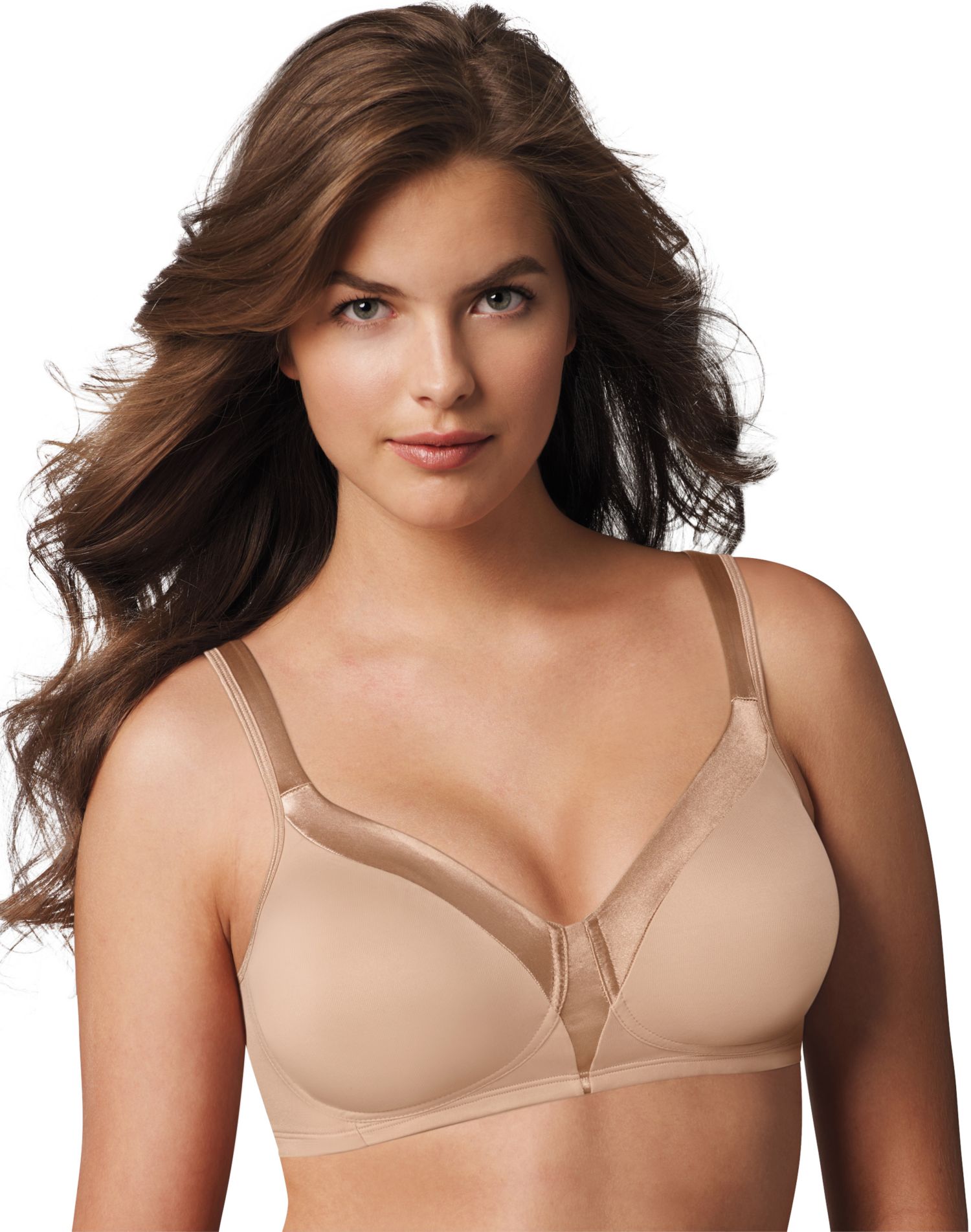 18 Hour Silky Soft Smoothing Wirefree Bra Private Jet 46DD by Playtex