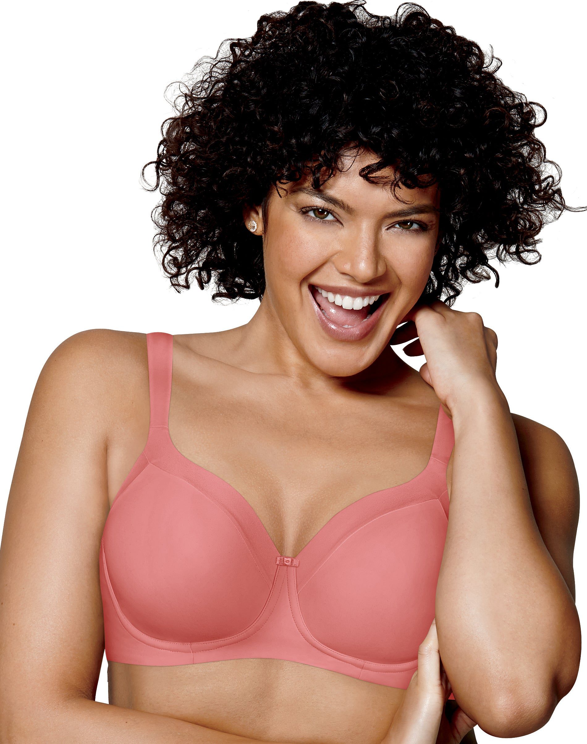 Playtex Womens Secrets Shaping Balconette Wirefree Bra, 40D, Taupe 