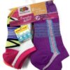 Fruit Of The Loom Girls 6 Pair Everyday Active Lightweight No Show Socks