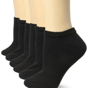 Fruit Of The Loom Womens Core 6-pack Cushioned Low Cut Socks