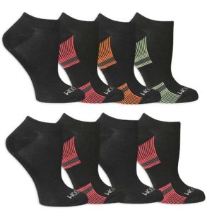 Fruit Of The Loom Womens Value Pack No Show Socks 8 Pairs