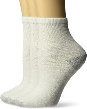 Fruit Of The Loom Womens 3 Pack Everyday Basic Ankle Athletic Sock