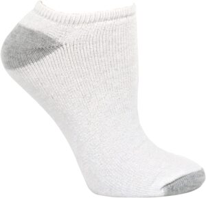 Fruit Of The Loom Womens 8 Pack Everyday Basic No Show Socks