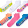 Fruit Of The Loom Girls Active Arch Support Cushioned Low Cut Socks 6 Pair