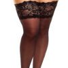Glamory Womens Couture 20 Plus Size Thigh High Holdups