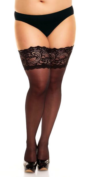 Glamory Womens Couture 20 Plus Size Thigh High Holdups