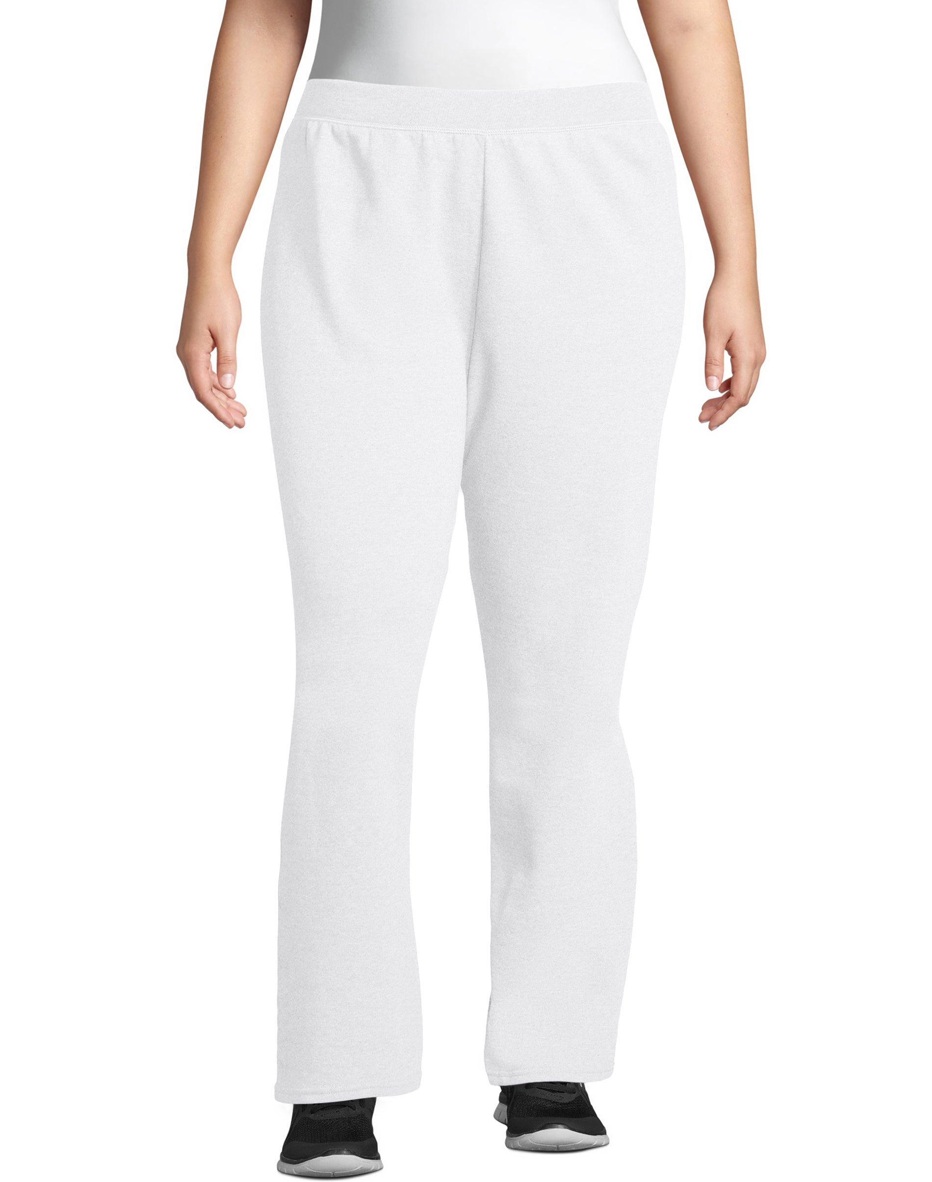 JMS Womens ComfortSoft® EcoSmart® Fleece Open-Hem Sweatpants, Average Length