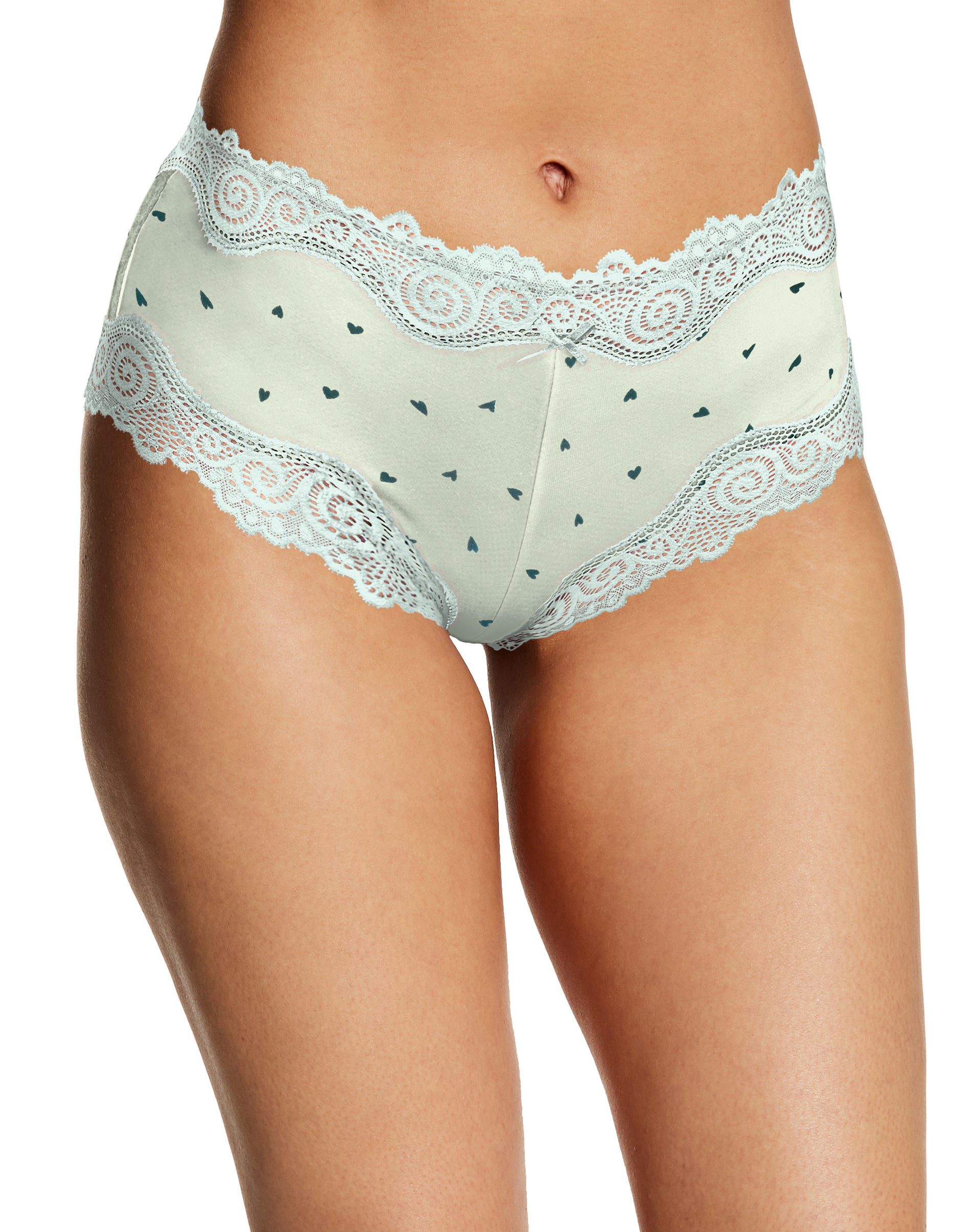Maidenform Womens Cheeky Scalloped Lace Hipster - Apparel Direct Distributor