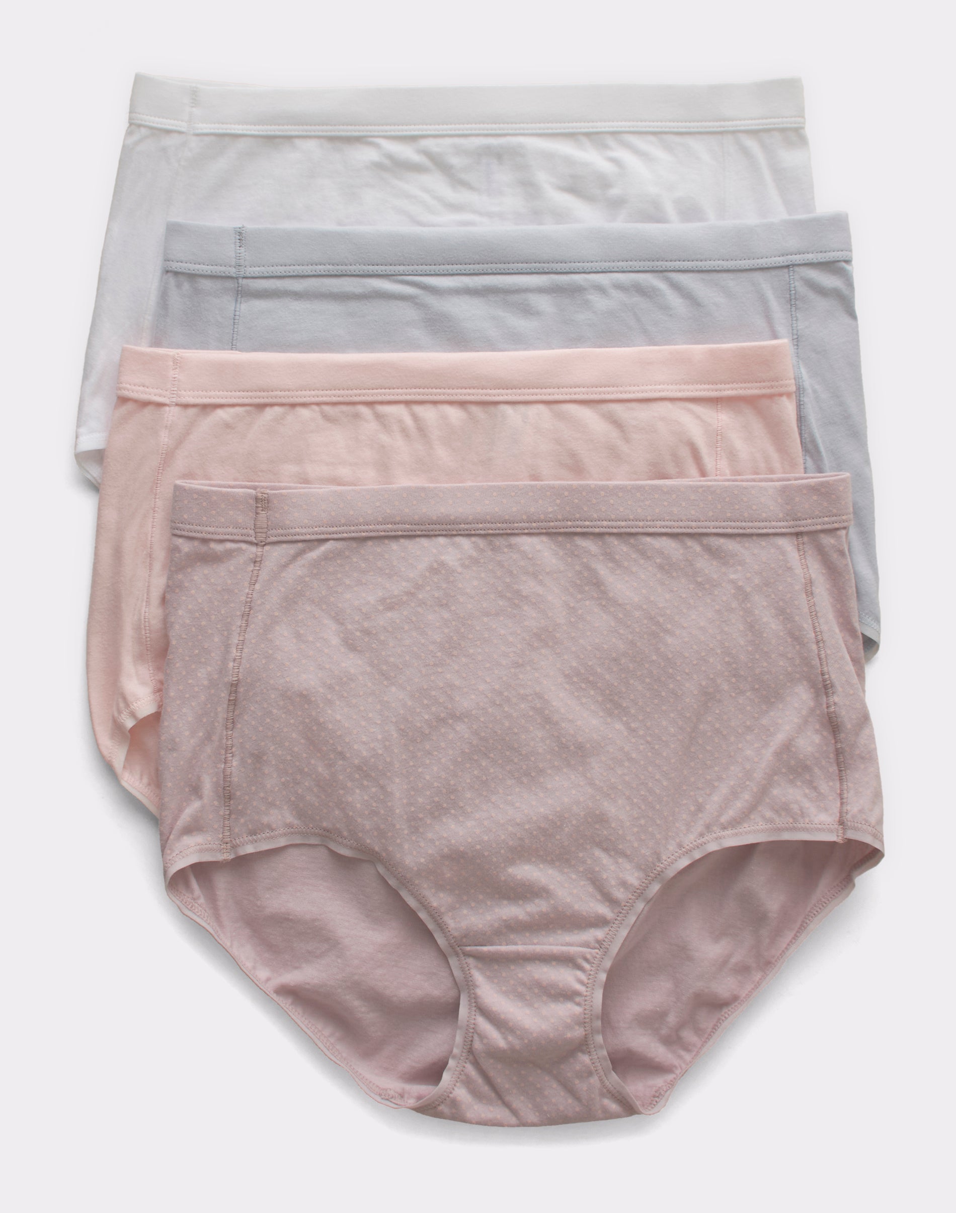 Hanes Ultimate® Women’s Pure Comfort Organic Cotton Full Brief 4-Pack ...