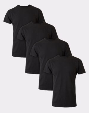 Hanes Mens Ultimate Cotton Big T-Shirt 4-Pack