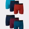 Hanes Cool DRI® Men's Boxer Briefs Pack, Moisture-Wicking 100% Cotton, 6-Pack