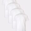 Hanes Mens Ultimate Tall Soft and Breathable Crewneck Undershirt 4-Pack