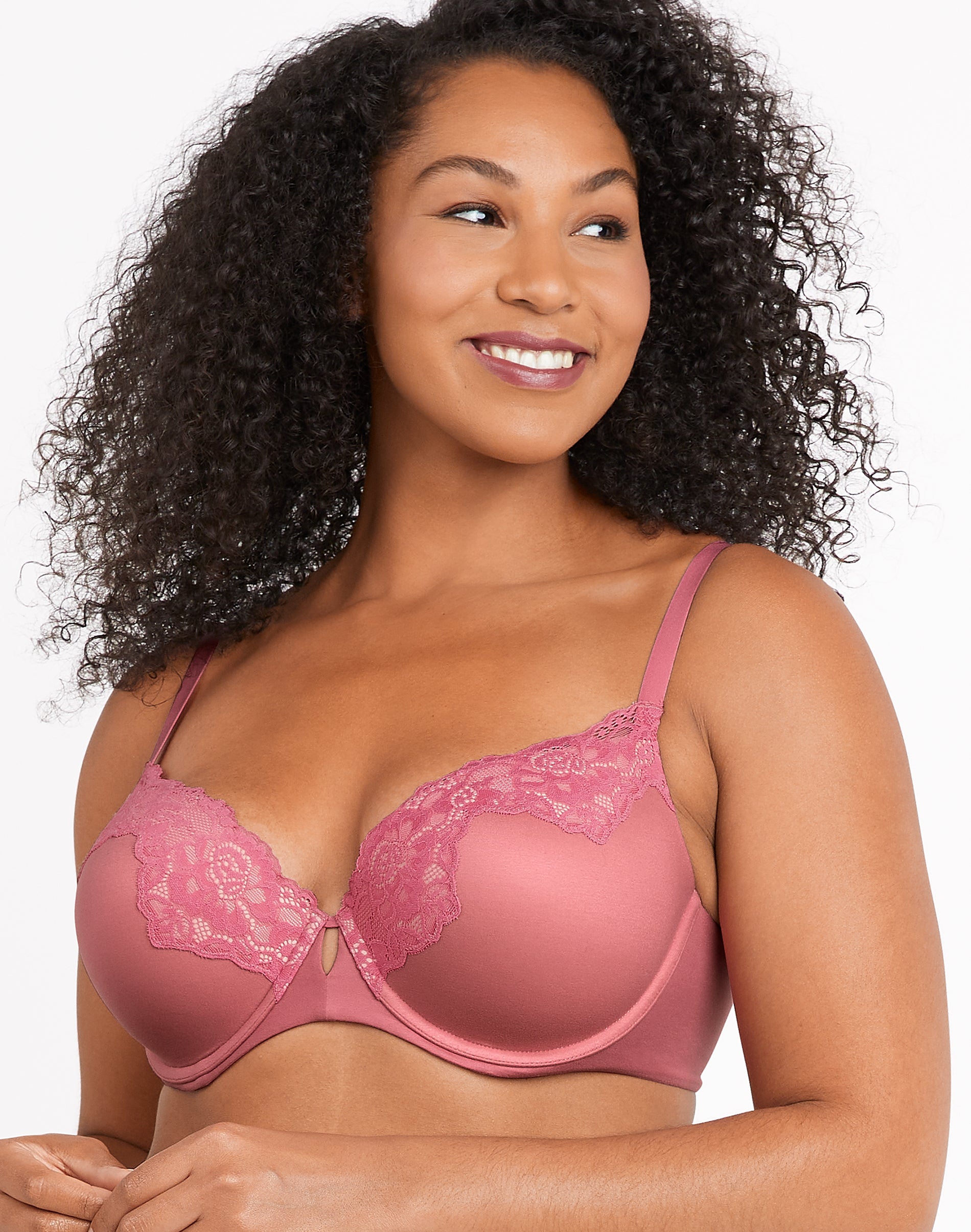 Maidenform Women's Comfort Devotion Underwire T-Shirt Bra, Full-Coverage  (Retired Colors), Cheery Rose, 34C at  Women's Clothing store