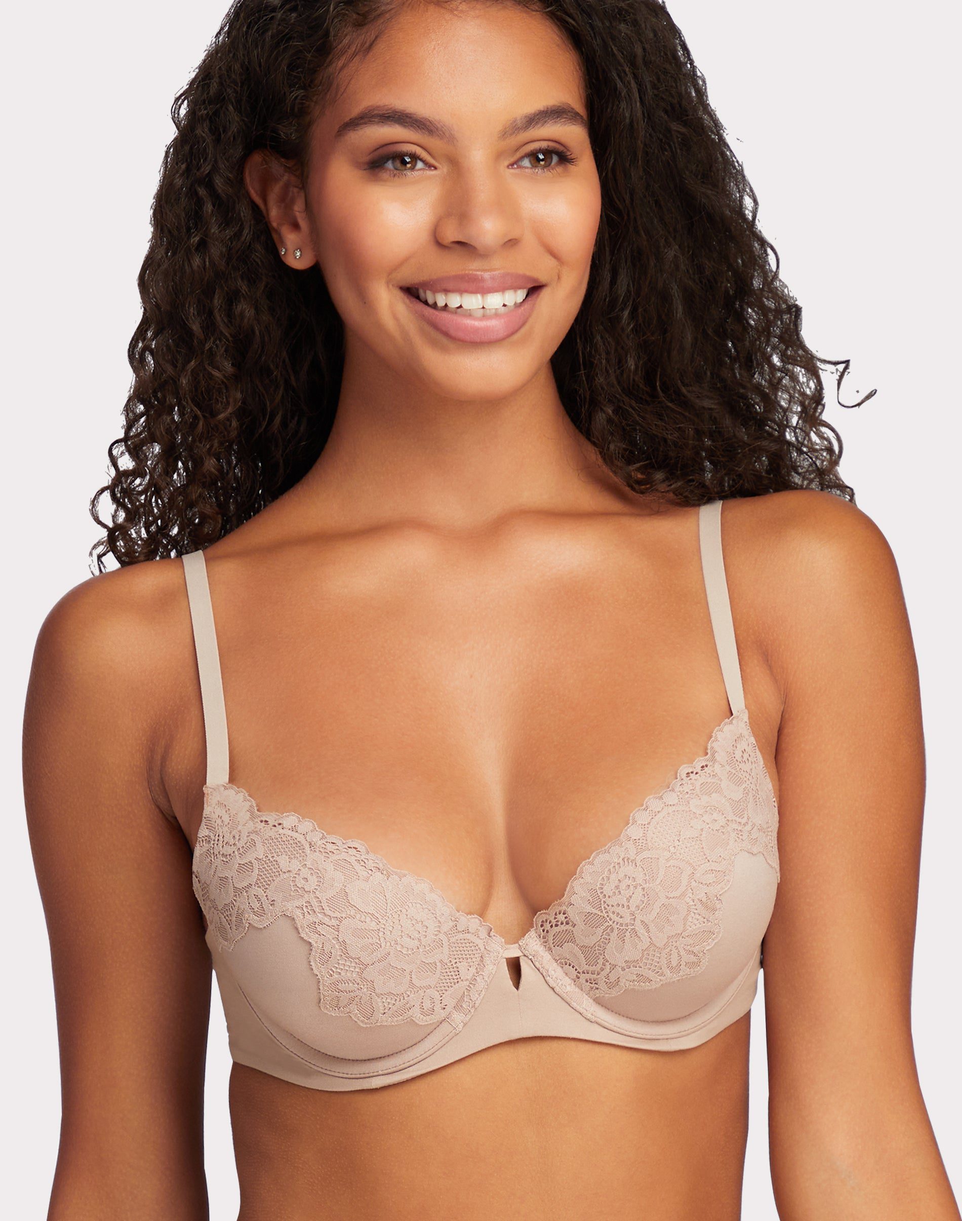 Maidenform Comfort Devotion Women`s Demi Bra - Best-Seller, 09402, 38C,  Lilac,  price tracker / tracking,  price history charts,   price watches,  price drop alerts
