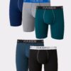 Hanes Mens Ultimate® Stretch Long Leg Boxer Brief 5-Pack