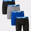 Hanes Mens Sport™ X-Temp® Air Long Leg Boxer Brief 4-Pack