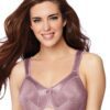 Bali Womens Satin Tracings Underwire Minimizer Bra - Best-Seller!