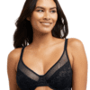 Bali Womens One Smooth U Lightweight Lace Minimizer Bra