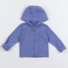 Hanes Zippin Baby Knit Lightweight Full-Zip Hooded Jacket, 4-Way Stretch & Adjustable Cuffs, Boys & Girls