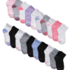 Hanes Girls Ankle Socks Super Value 20-Pack