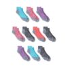 Hanes Womens Comfort Fit Ankle Socks 10-Pack