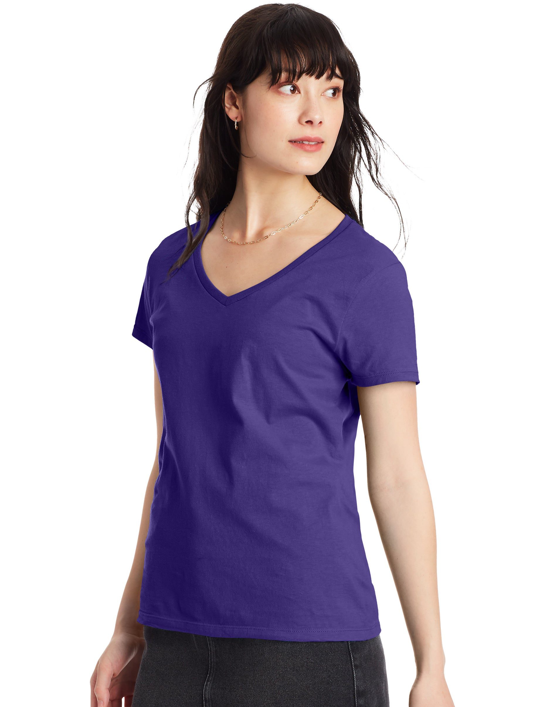 Hanes Womens Perfect-T Cotton T-Shirt