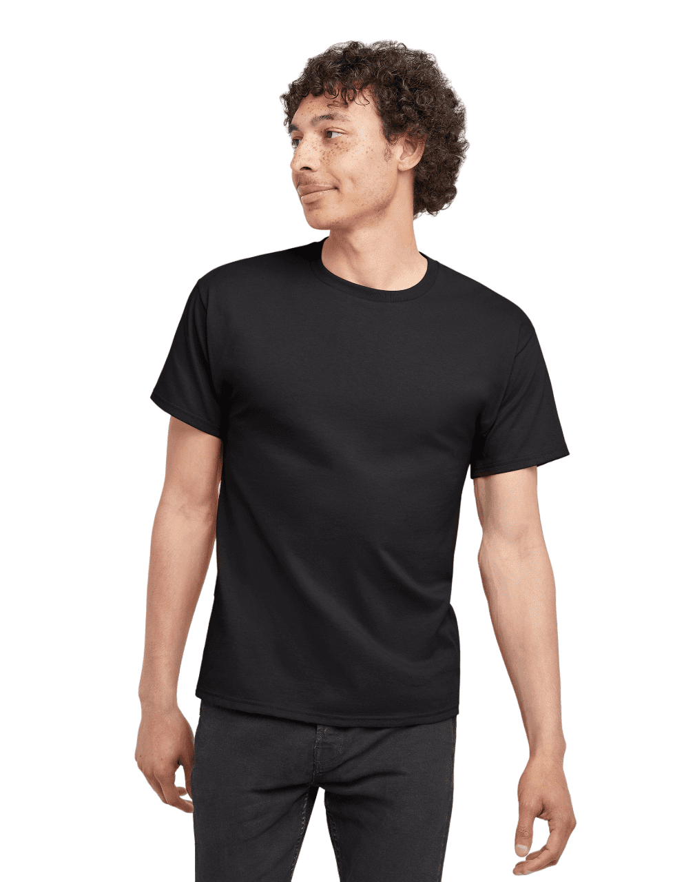 Hanes Mens Essentials Short Sleeve Cotton T-Shirt