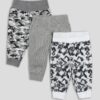 Hanes Flexy Baby Knit Pull-On Jogger Pants, 4-Way Stretch, Adjustable Waistband and Cuffs, Boys & Girls, 3-Pack