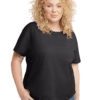 Hanes Originals Womens Relaxed Fit Cotton Plus Size T-Shirt