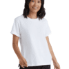 Hanes Originals Womens Short Sleeve T-Shirt With Side Vent