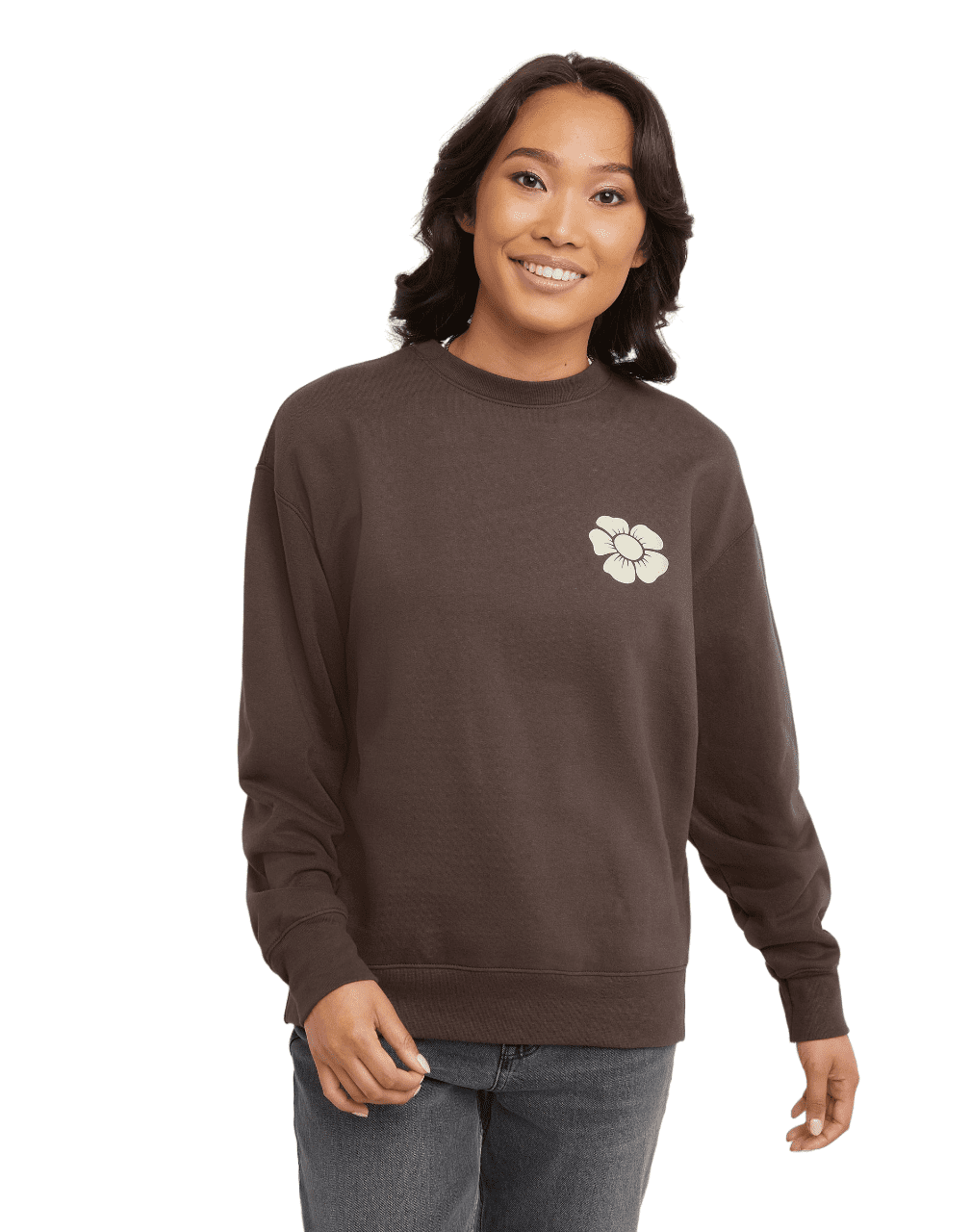 Hanes Originals Womens Fleece Sweatshirt
