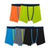 Boys' Breathable Micro-Mesh Boxer Briefs, Assorted 5 Pack