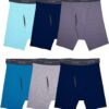 Men's Eversoft® CoolZone® Fly Boxer Briefs, Extended Sizes, Assorted 6 Pack