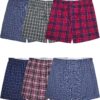 Men's Boxers, Tartan 6 Pack