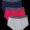 Men's Fashion Briefs, Assorted 3 Pack