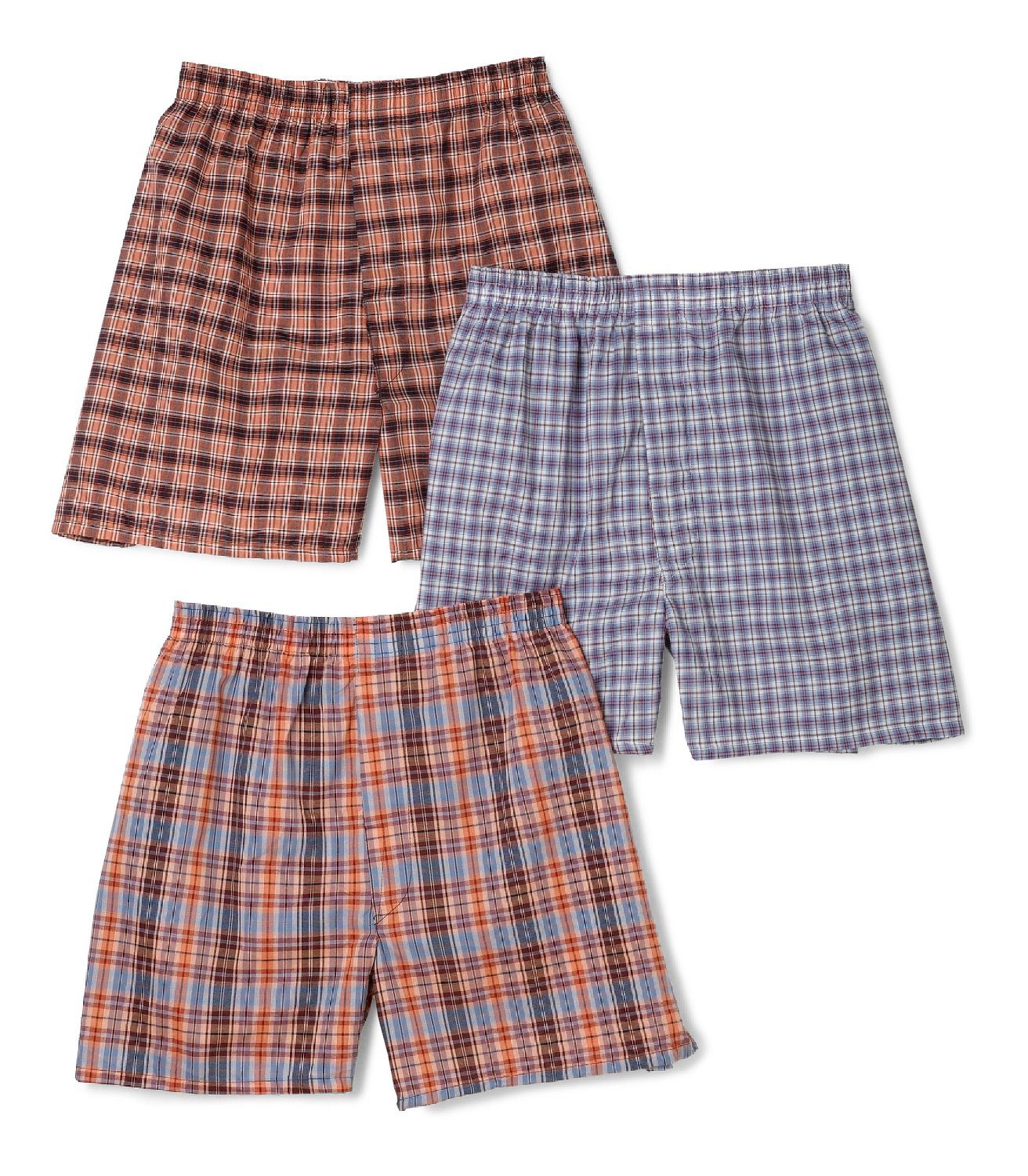 Men's Boxers, Tartan 3 Pack