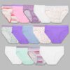 Girls' Eversoft® Hipster Underwear, Assorted 14 Pack