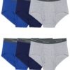 Big Men's Fashion Brief, Assorted 6 Pack